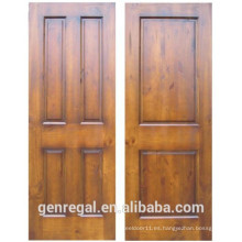 Panel de venta caliente Interior de madera maciza de barniz